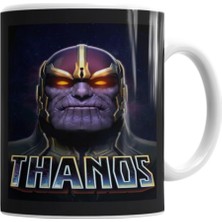 Renkli Marvel Thanos Porselen Kupa Bardak, Şık ve Dayanıklı Tasarım
