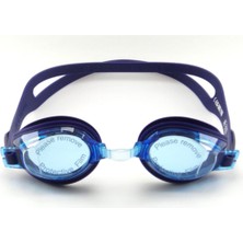 Lacivert Silikon Yüzücü Gözlüğü, Konforlu ve Su Geçirmez Tasarım, Renkli ve Şık