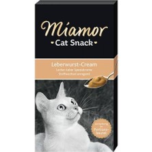 Miamor Leberwurst Cream Ciğerli Kedi Ödülü x 3 Paket