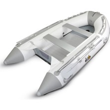 Fishika 300cm Beyaz Alüminyum Taban Omurgalı Şişme Bot