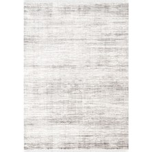 Etro ET011G Gri Modern Desenli Parlak Ağır Yüksek Sıklıkta Salon Halısı Ipek Serisi