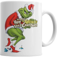 Sevimli Grinch Tasarımlı Porselen Kupa Bardak
