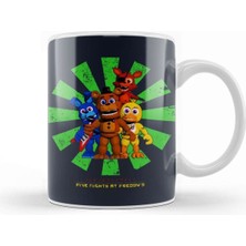 Neşeli Noel Temalı Porselen Kupa, Sıcak ve Şık Tasarım