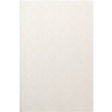 Icon IC002W Krem Modern Desen Akrilik Pamuk Tabanlı Salon Koridor Oturma Yatak Odası Halısı