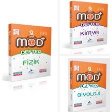 Paraf 9. Sınıf Fen Bilimleri Mod Defter Set ( Fizik & Kimya & Biy