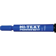 Royaleks Group Hi-Text 830PBM Permanent Marker Yuvarlak Uç Mavi 12 Li Kutu