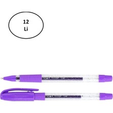 Pensan Glitter Simli Jel Kalem Vıolet 1 mm 12'li