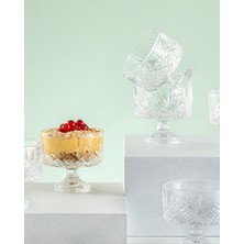 Mavi 6'lı Cam Cup Seti, Şık ve Kullanışlı Ev Dekoru Ürünü