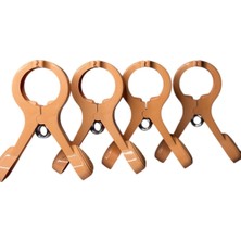 Turuncu Çok Amaçlı Plaj Şezlong ve Masa Mandalı Seti, Renkli ve Kullanışlı