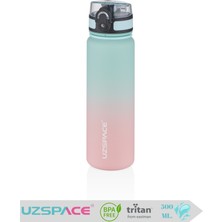 Uzspace Çift Renk Suluk-Matara 500 Ml. (Pipetsiz/rahat Içim)