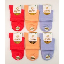 Dayco Premium Dikişsiz Kadın Bambu Y.  Konç Çorap 6'lı  Set