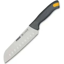 Oluklu 17 cm Santoku Bıçak, Yüksek Kalite ve Dayanıklı Tasarım