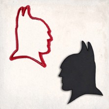 Batman Kafa Kurabiye Kalıbı Şekillendirici Kopat