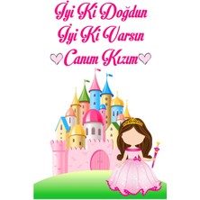 Prenses Magnet Büyük Boy 6,5x9,5 cm 16 Adet Gelecek