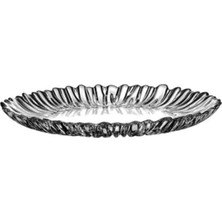 Şeffaf Cam 6'lı Pasta Tabağı, Şıklık ve Fonksiyonellik Sunar.