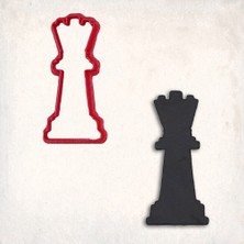 Satranç Vezir Kurabiye Kalıbı Şekillendirici Kopat