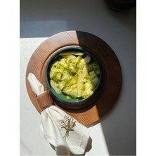 Yeşil ve Siyah Seramik Meze ve Salata Kasesi, Şık ve Kullanışlı Tasarım