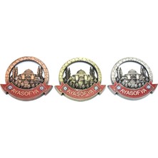 Istanbul Temalı Metal Magnet