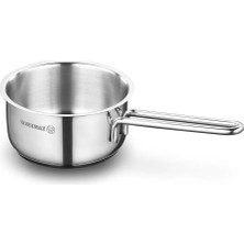 14X7 cm Kapaksız Sütlük, Şık ve Kullanışlı Ev Dekoru Aksesuarı