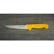 17,5 cm Sarı Et Doğrama Bıçağı, Dayanıklı ve Şık Kasap Bıçağı