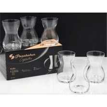 Ruba 150CC Çay Bardağı, 6'lı Set, Turuncu Renk, Şık ve Kullanışlı Tasarım