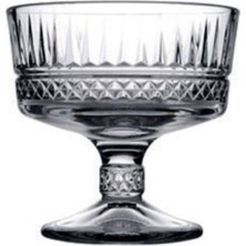 Şık Ayaklı Kristal Dondurma ve Tatlı Sunum Kasesi Seti, 6 Adet, 250 cc