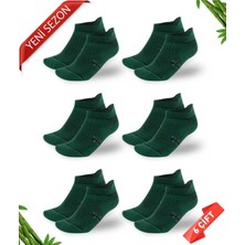 Dayco Premium Dikişsiz Kulaklı Bambu Süper Patik Çorap