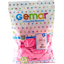 Gemar Pembe Balon 100 Adet 33 cm G120