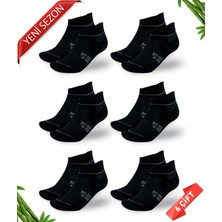 Dayco Dikişsiz Kulaklı Bambu Süper Patik Çorap
