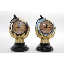 Polyester Saatli Dünya Küre