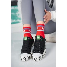 Kadın Oven Beyaz 10 cm Platfom Topuklu Mantar Taban Terlik K-850