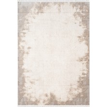 Etro ET008B Gri Modern Geometrik Desen Parlak Ağır Yüksek Sıklıkta Salon Halısı Ipek Serisi