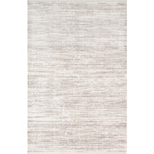 Fresco FC006G Gri Halı Modern Desen 100 Tarak Viskon Parlak Yumuşak Ipek Serisi