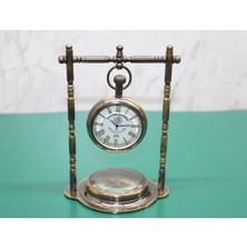 Pirinç Masa Üstü Saat