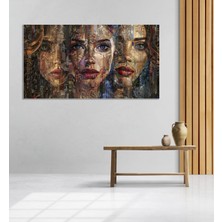 Bestablo Renk Katan Detaylar BTSYT-0113 Kanvas Tablo