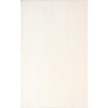 Fresco FC003W Beyaz Halı Modern Desen 100 Tarak Viskon Parlak Yumuşak Ipek Serisi