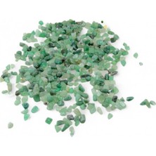 Serhat Aksesuar ve El İşçiliği Zümrüt Yeşil Kırık Taş Boncuk (150 Adet) 1 Dizi