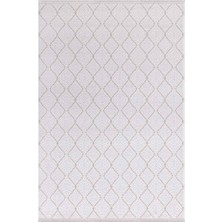 Saklıköy 3117A Bej Yumuşak Dokulu Tok Dokuma Modern Salon, Mutfak, Oturma, Çocuk Odası Halısı