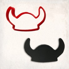 Viking Miğferi Kurabiye Kalıbı Şekillendirici Kopat