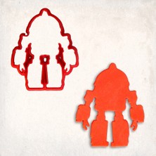 Robocar Roy Kurabiye Kalıbı Şekillendirici Kopat