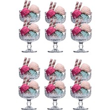 Turuncu Renkli 12'li Dondurmalık Seti, Şık ve Kullanışlı Tasarım