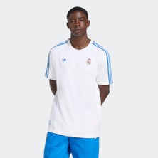Adidas JN3064 Real Icon Tee Erkek Real Madrid Terrace Icons Tişört