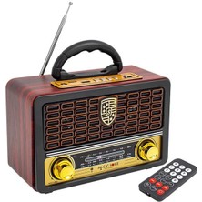 MV-110BT USB - Sd - Fm - Bluetooth Destekli Nostaljik Radyo