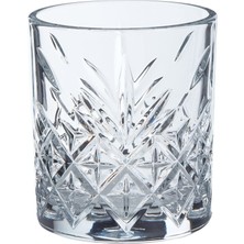 Şık 4'lü Viski Bardağı Seti 205CC Beyaz Tasarım