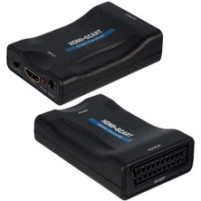 PM-18587 Hdmı To Scart Aktif Çevirici Dönüştürücü Adaptör Pal/ntsc