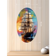 30X50 cm Uv Baskılı Özgün Mdf Tablo V9