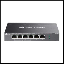 OMADA DS106P, 6 Port Megabit, 4 Port Megabit PoE+, 67W, Yönetilemez, Masaüstü Metal Kasa Sessiz Switch