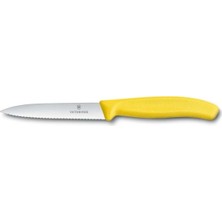10 cm Sarı Soyma Bıçağı Ağız Test Ucu, Dayanıklı ve Pratik Kullanım