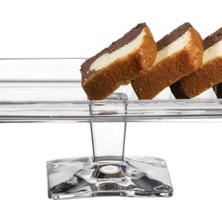 Nude Ayaklı Baton Servis Tabağı, Şık ve Pratik Mutfak Aksesuarı