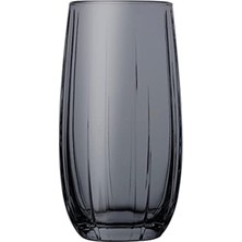 6’lı Gri Meşrubat Bardağı, 500 Cc, Şık ve Kullanışlı, Çok Renkli Tasarım